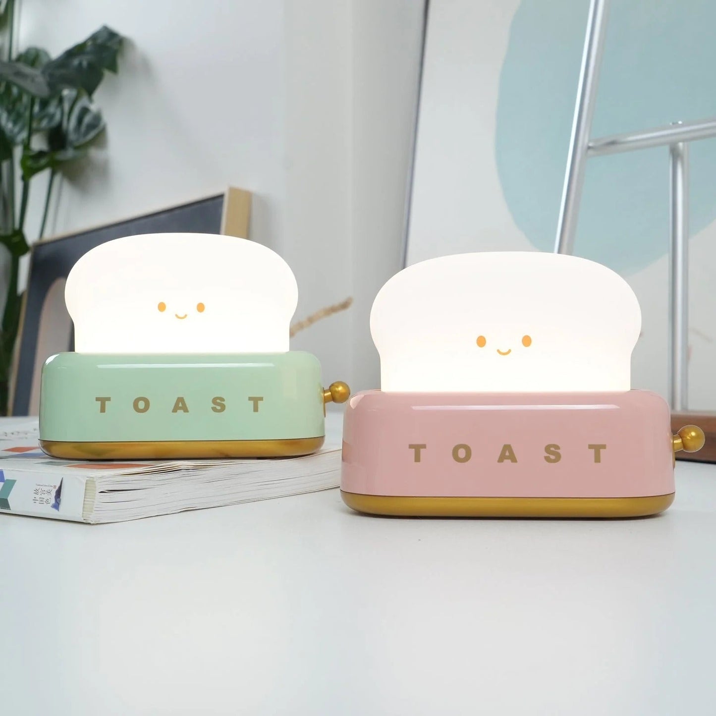 Tosta – Lampe de table portable design grille-pain avec batterie et fonction variateur