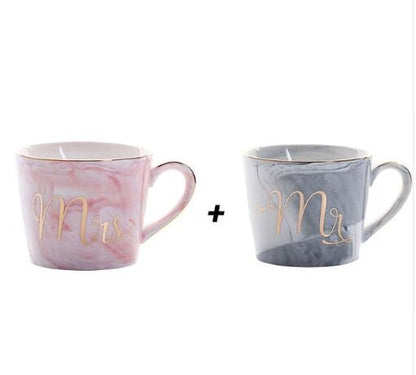 Maris – Tasse en céramique marbrée nordique