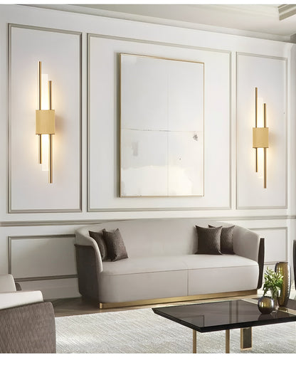 Auron – Moderne Wandlampe en Cuivre