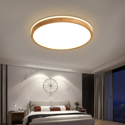 Arvid – Lampe de plafond LED en bois