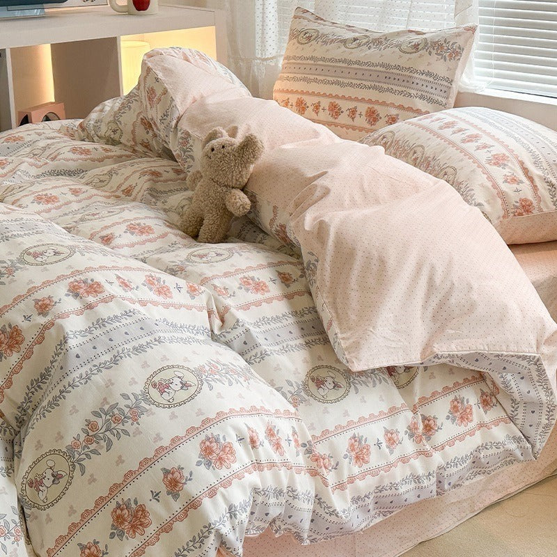 Bloom – Draps en coton à motifs floraux pour un sommeil réparateur