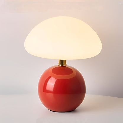 Julie – Lampe de table champignon style givre