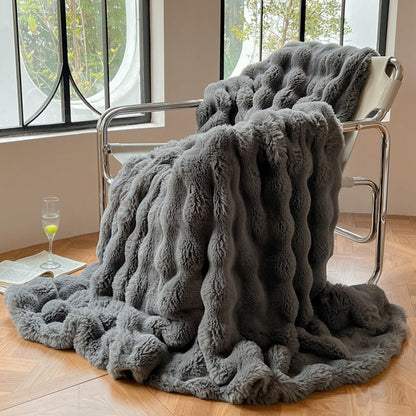 Avelyn – Couverture en velours à bulles