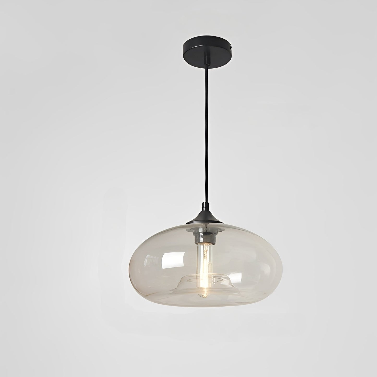 Riku – Suspension en verre loft nordique