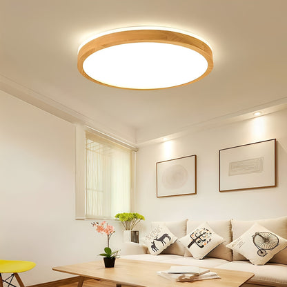 Arvid – Lampe de plafond LED en bois