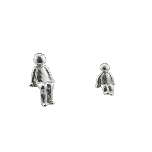 Bande de Cœur – Figurine Familiale Fabriquée à la Main en Résine