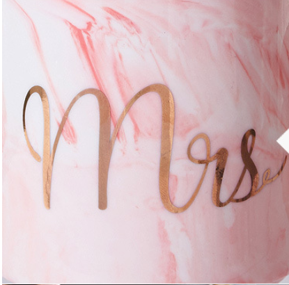 Maris – Tasse en céramique marbrée nordique