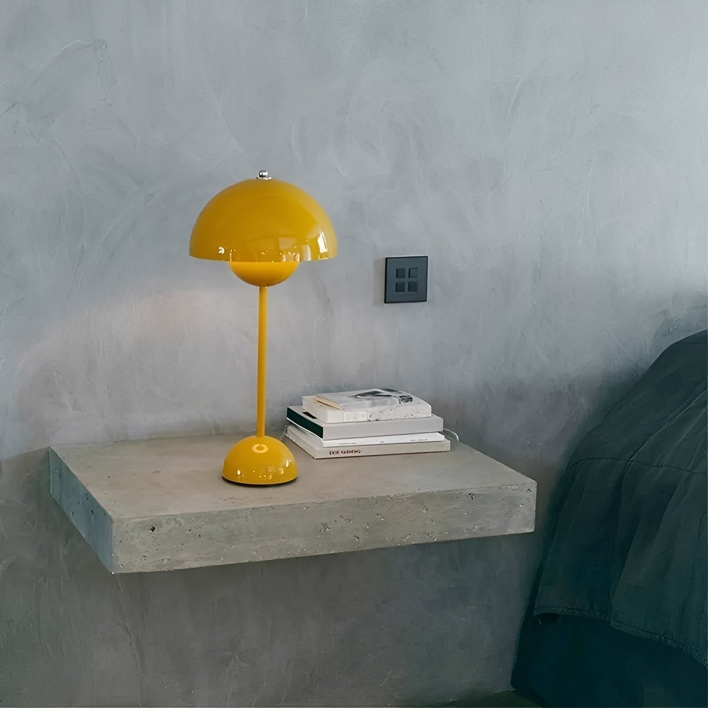 Mona – Lampe de Table Champignon Rechargeable