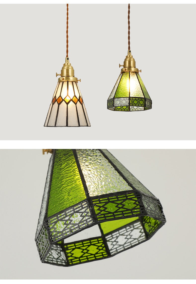 Tiffany – Lampe en verre fait main