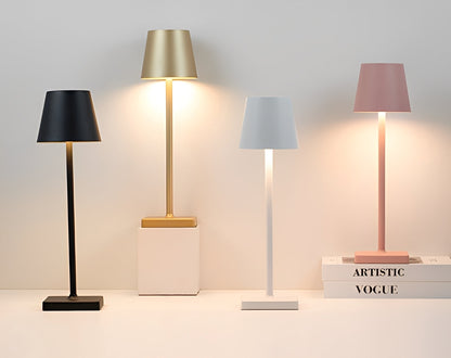 Isla – Lampe de table LED en aluminium rechargeable