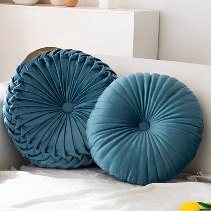Rikka – Coussin rond en forme de citrouille