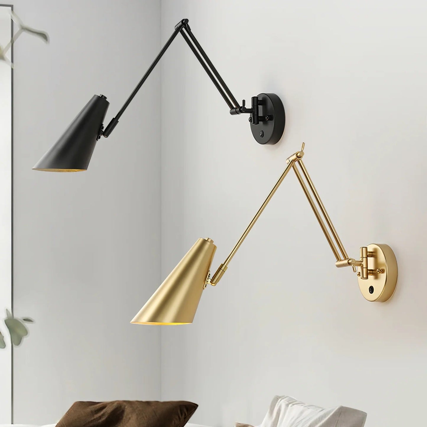 Mira – Lampe de lecture pliable avec bras articulé