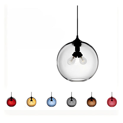 Lennart – Suspension en verre moderne