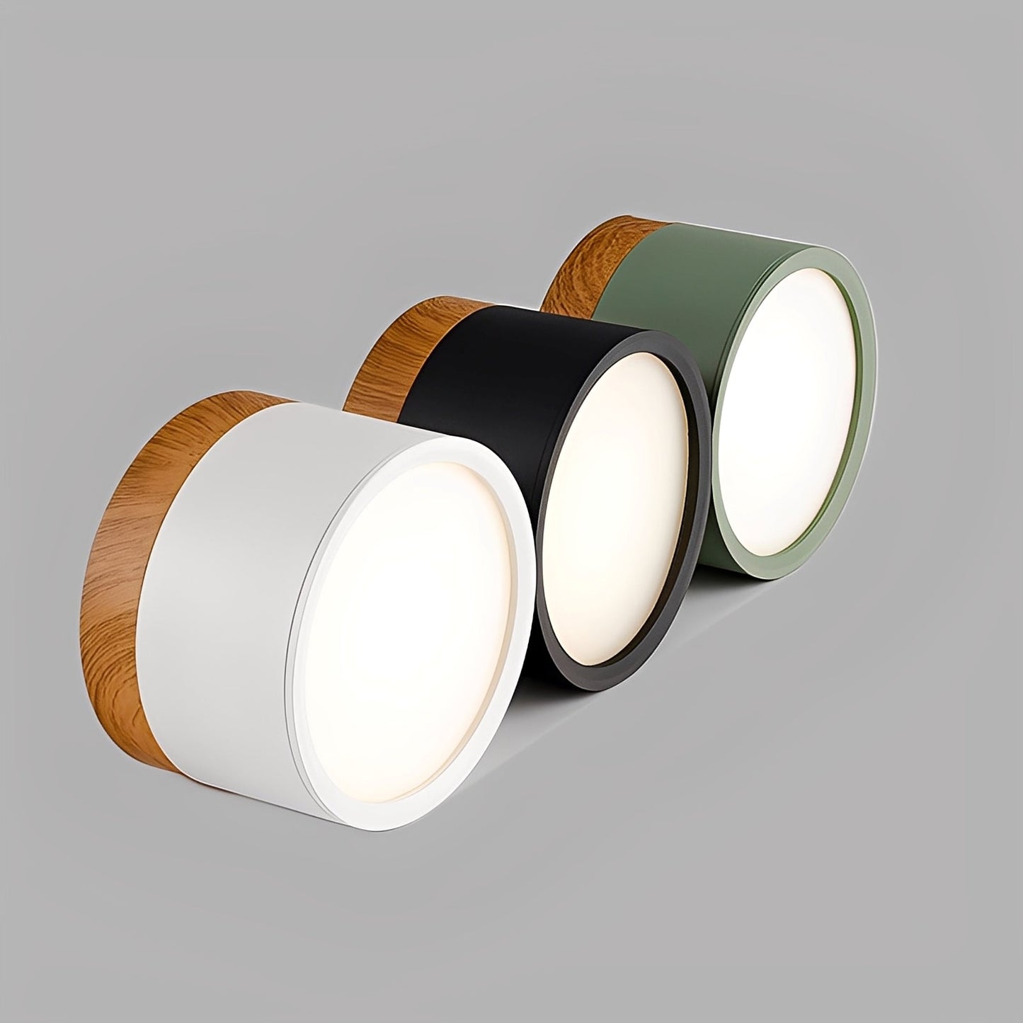 Noah – LED Macaron Veinure Bois Downlight