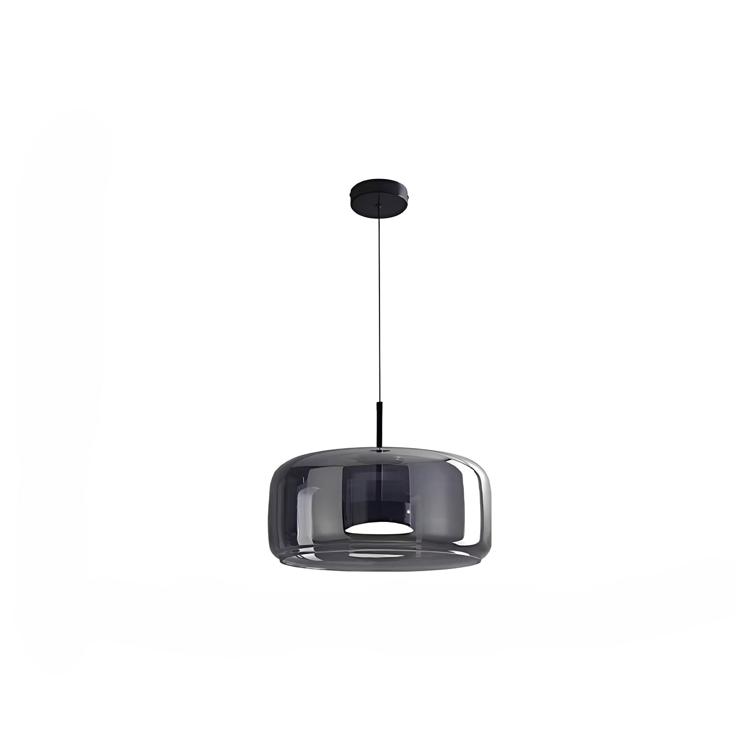 Renzo – Lampe pendante en verre cuivre italien