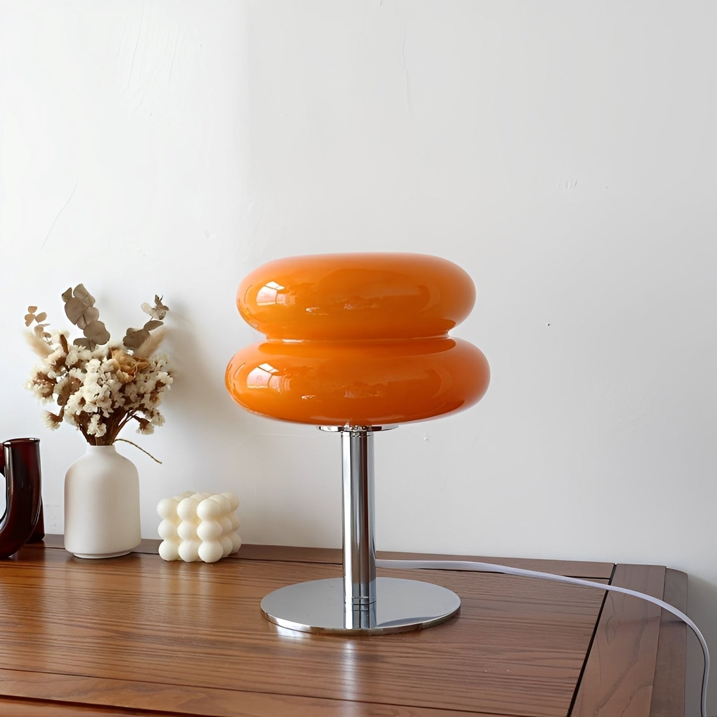 Elodie – Lampe de table en verre nordique