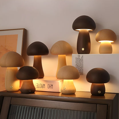 Misty – Lampe de table en forme de champignon