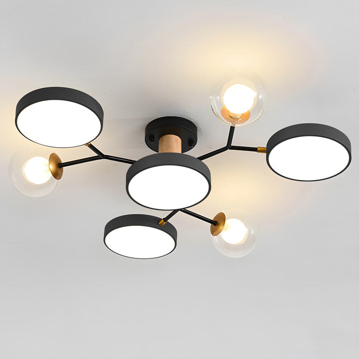 Darren – Lampe de plafond LED en design Branch
