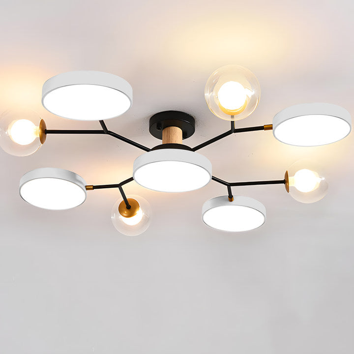 Darren – Lampe de plafond LED en design Branch