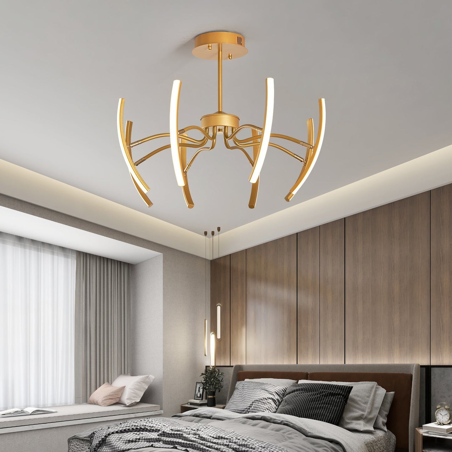 Lustra – Plafonnier moderne avec design élégant pour espaces de vie raffinés