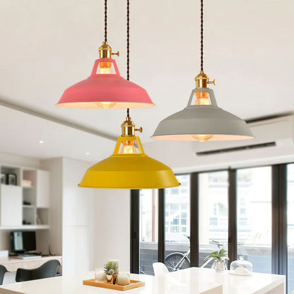 Rona – Petit Lustre en Fer Rétro
