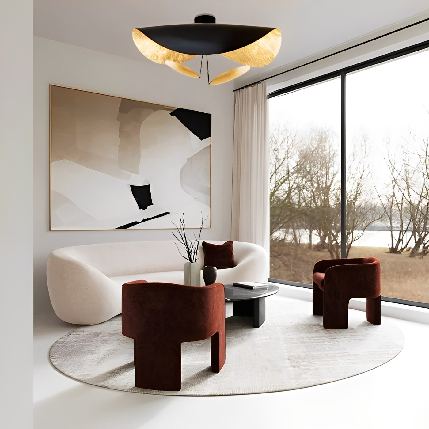 Vega – Suspension UFO postmoderne en style nordique