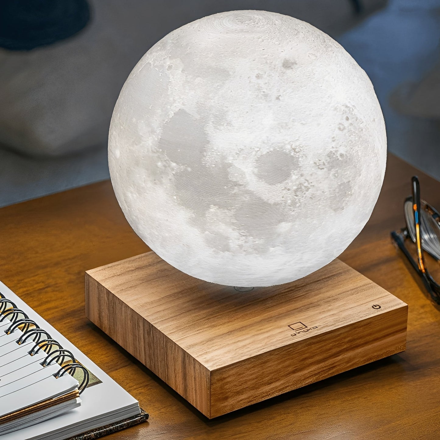 Lunaris – Lampe Flottante 3D Lune