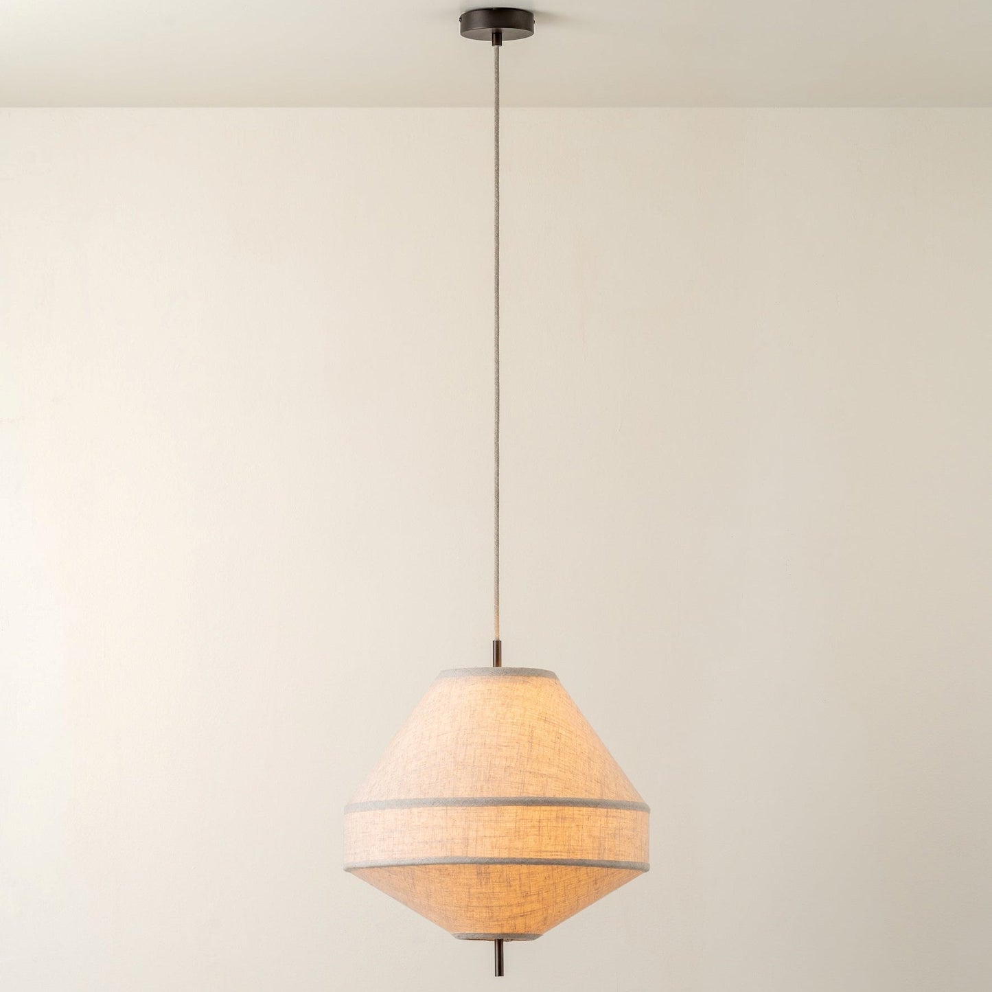 Akari – Suspension en tissu japonais