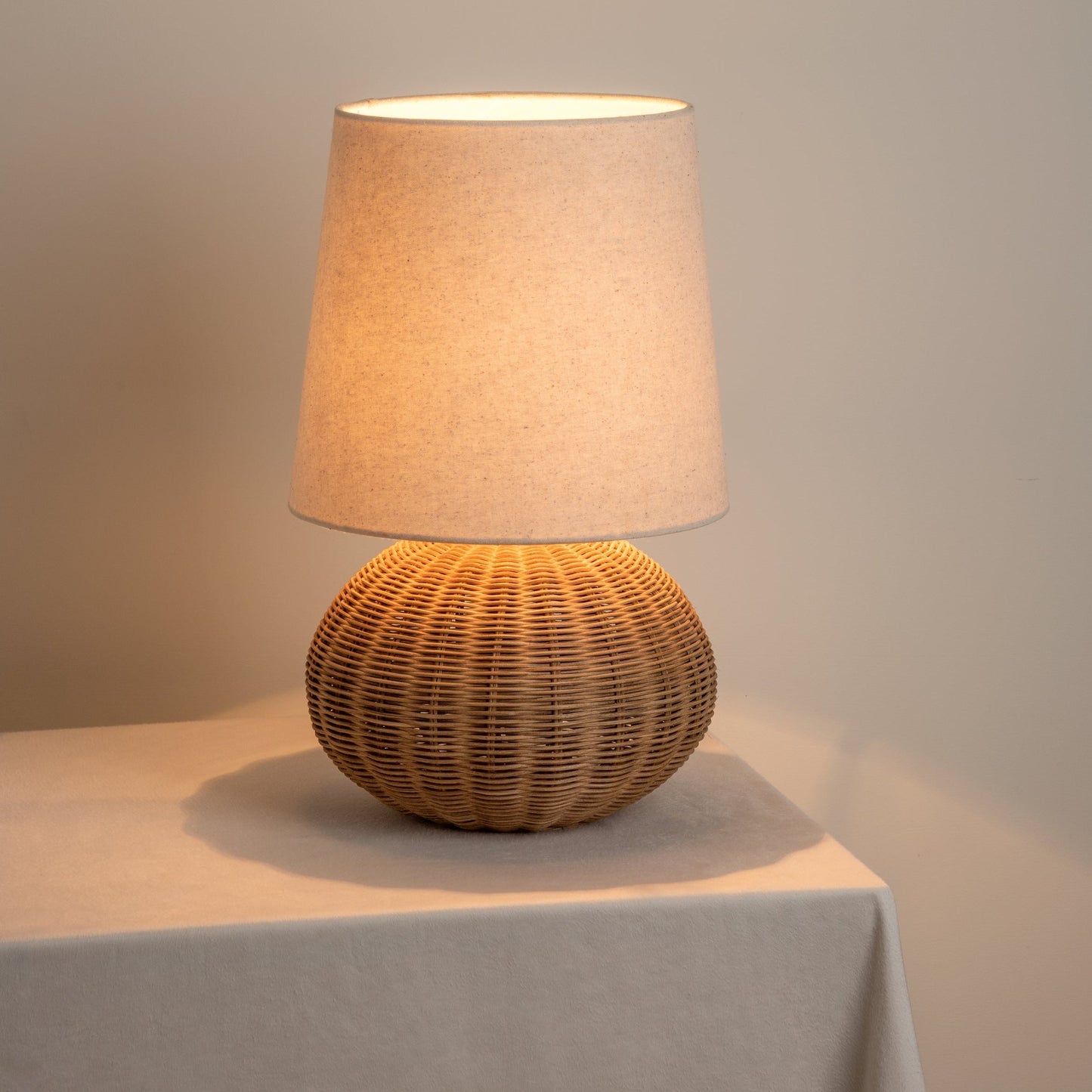 Marlowe – Lampe de table rétro Wabi-Sabi