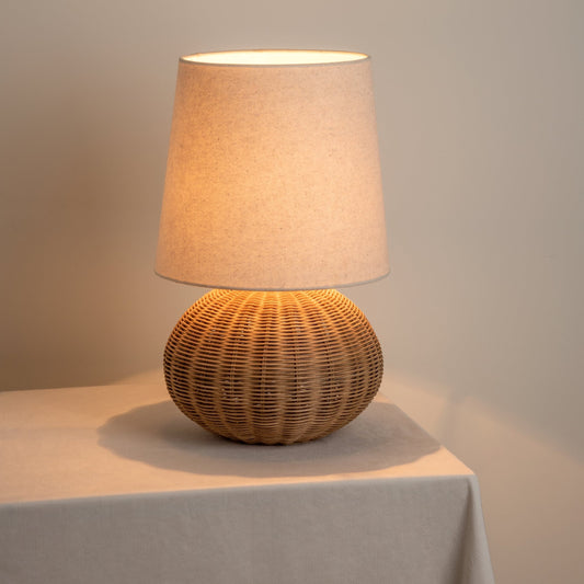 Marlowe – Lampe de table rétro Wabi-Sabi