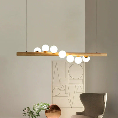 Lenn – Suspension moderne en bois massif