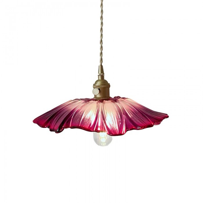Plafonnier FleurVintage – Éclairage floral au charme rétro