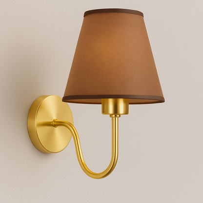 Erik – Lampe murale en tissu moderne