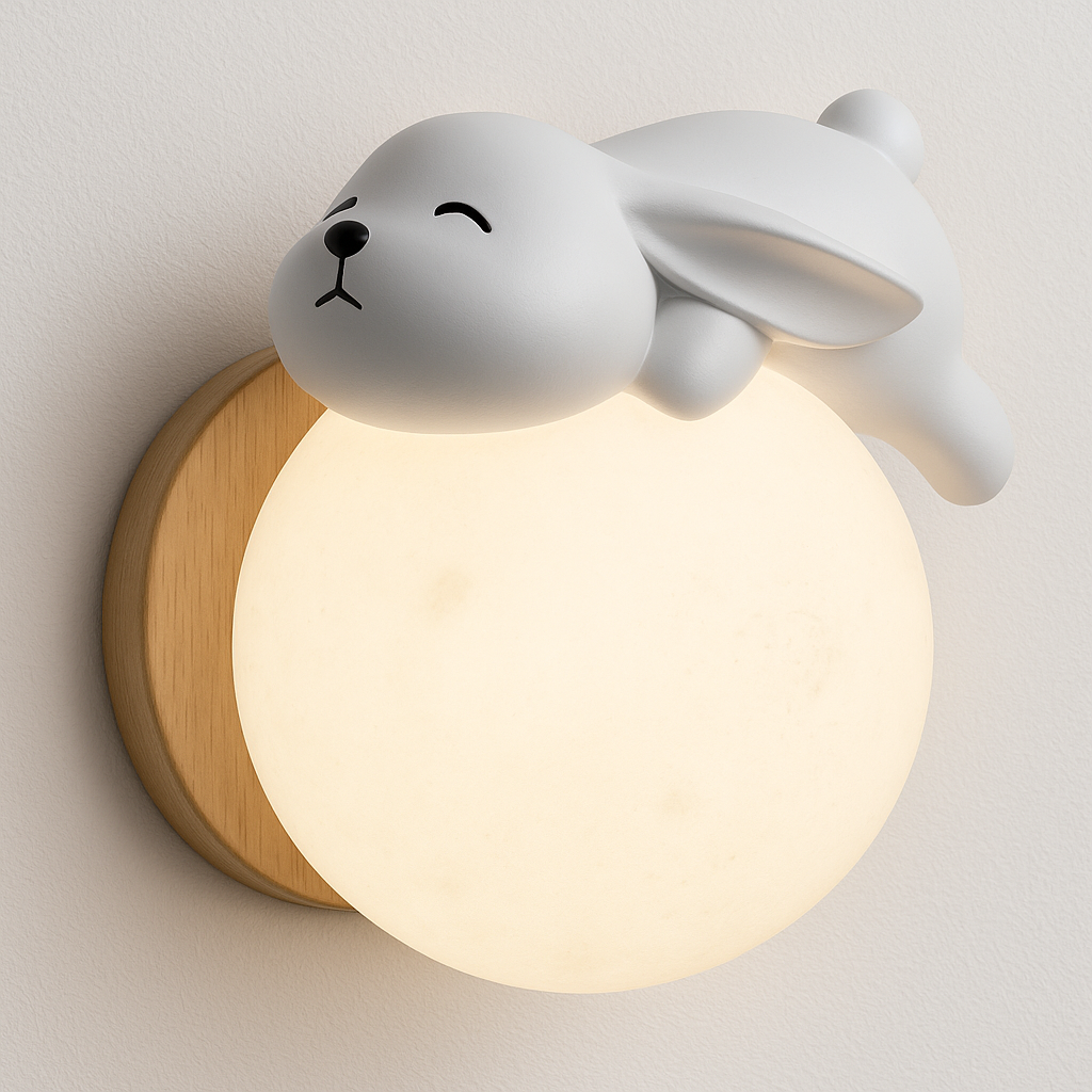 Gayle – Lampe Murale Lune Créative