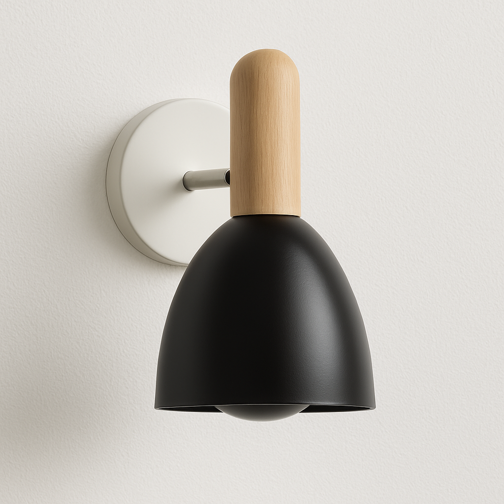 Makara – Lampe de chevet nordique en macaron