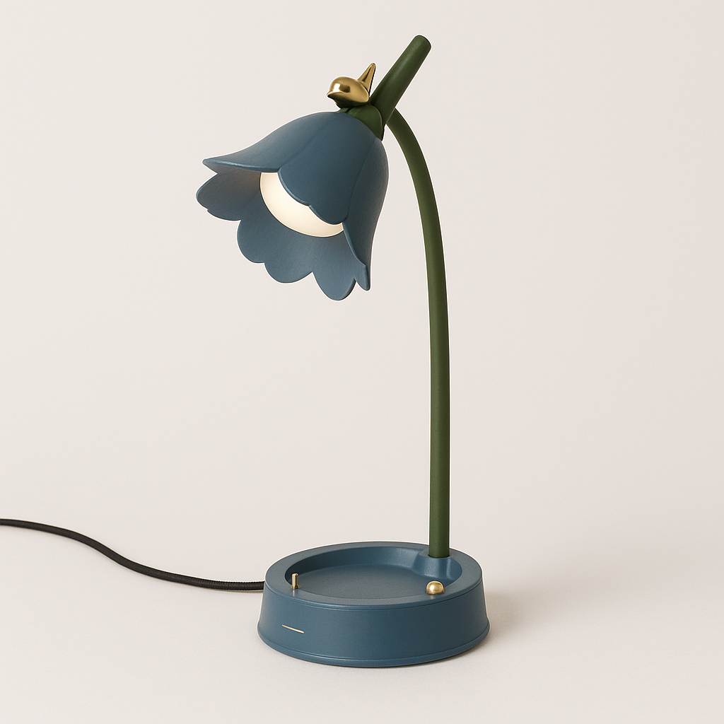 Nezko – Lampe de bureau LED en forme de fleur