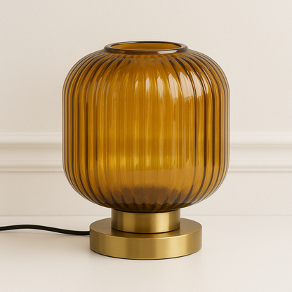 Luma – Lampe de bureau en verre minimaliste