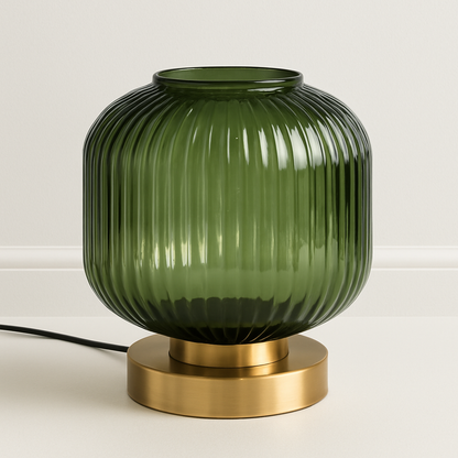 Luma – Lampe de bureau en verre minimaliste
