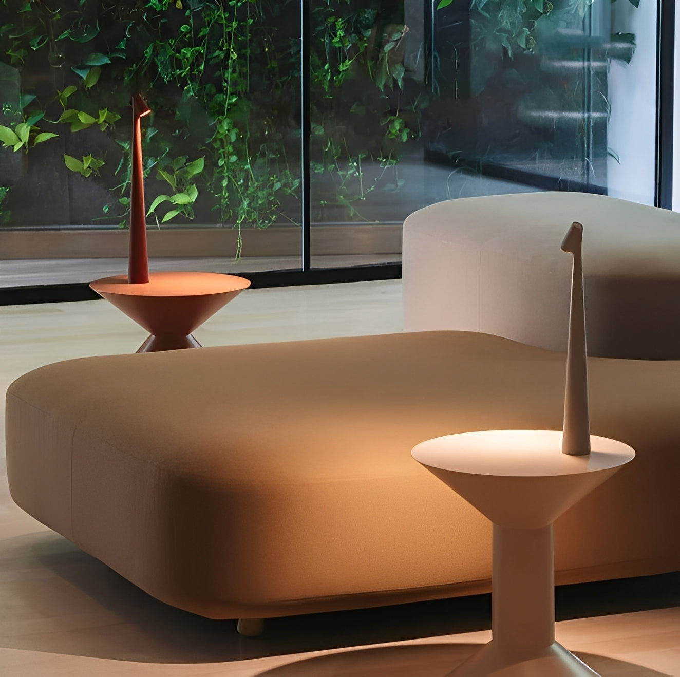 Nelia – Lampe de nuit créative avec haut pied