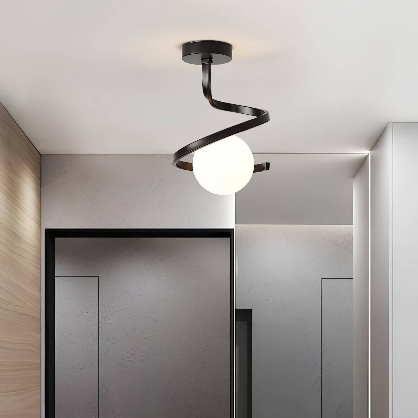 Lunetta – Plafonnier LED dimmable pour un éclairage de pièce stylisé et sans éblouissement