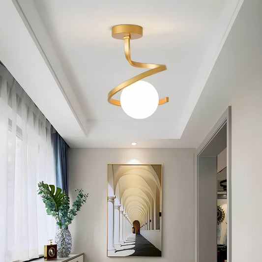 Lunetta – Plafonnier LED dimmable pour un éclairage de pièce stylisé et sans éblouissement