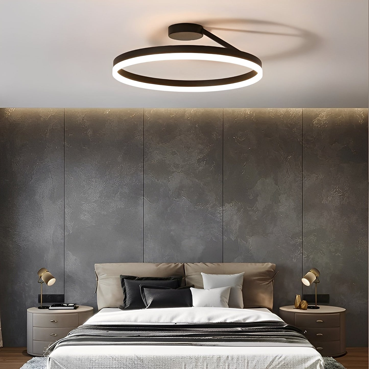Nomi – Lampe LED Plafond Nordique