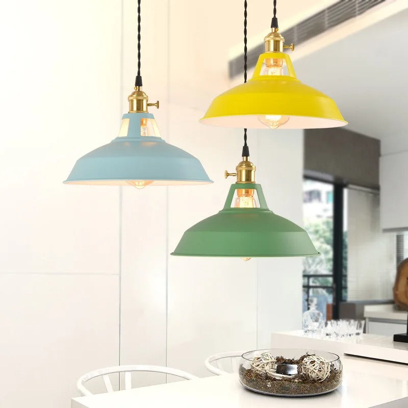 Heidi – Lampe suspendue rétro nordique