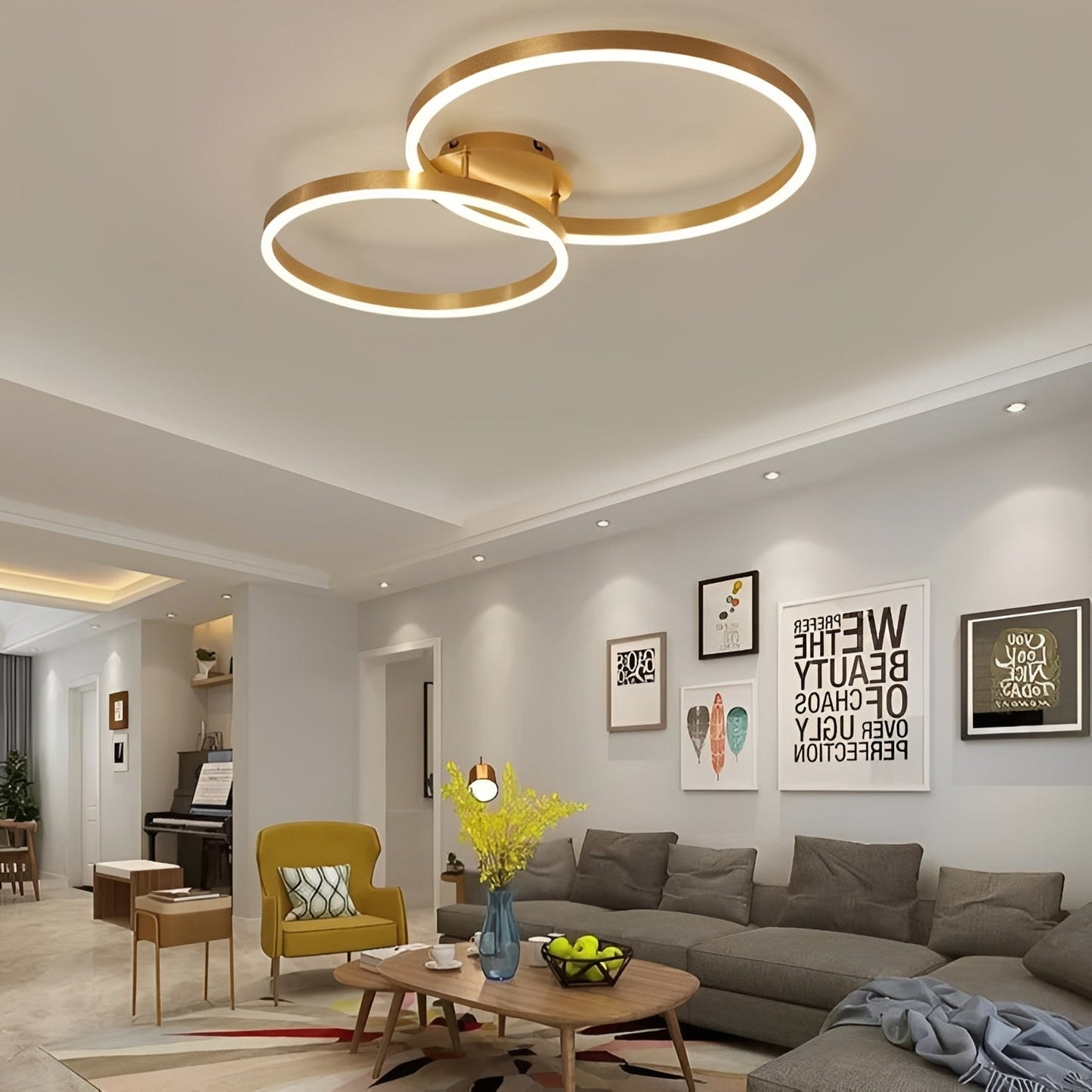Nerra – Lampe de plafond LED moderne