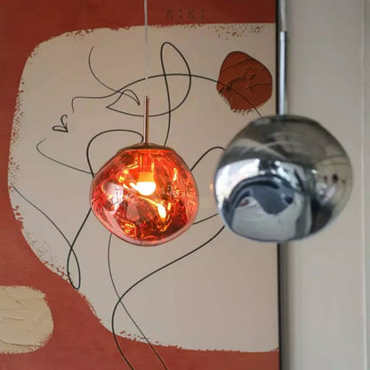 Elara – Lustre Lave Moderne