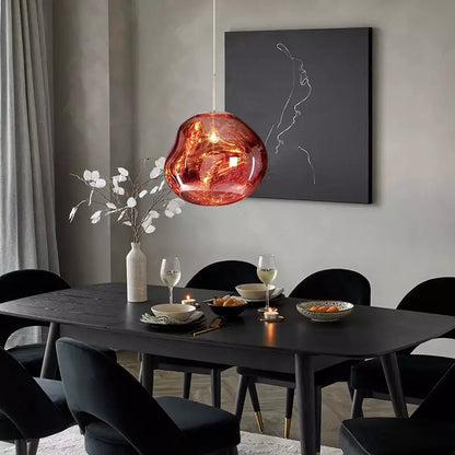 Elara – Lustre Lave Moderne
