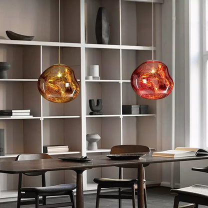 Elara – Lustre Lave Moderne