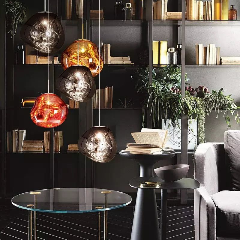 Elara – Lustre Lave Moderne