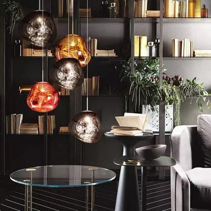 Elara – Lustre Lave Moderne