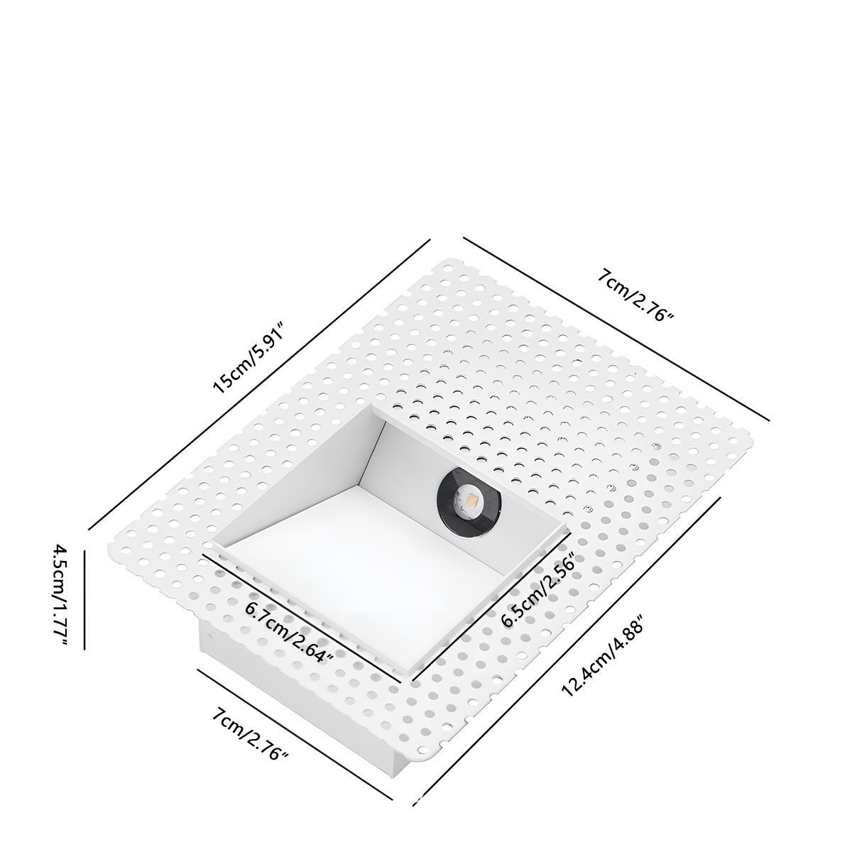 Zak – Lampe Murale LED Minimaliste